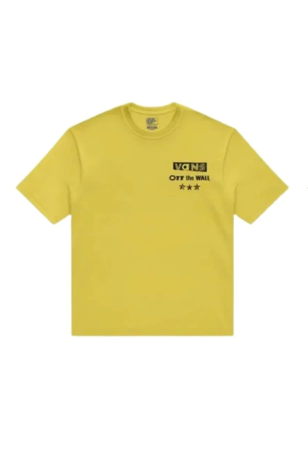 VANS Distorted Reality SS Tee – Gold/ Κίτρινο