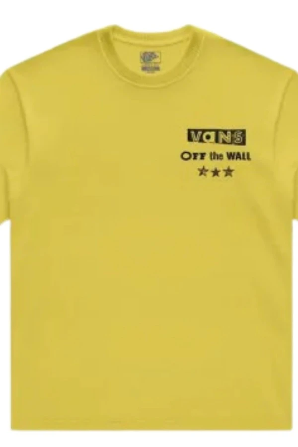 VANS Distorted Reality SS Tee – Gold/ Κίτρινο