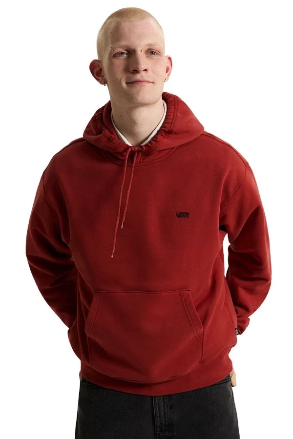 VANS Ανδρικό Φούτερ με Κουκούλα Left Chest II Pullover – Poppy Ember