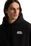 VANS Φούτερ με Κουκούλα Vans World Intl - Μαύρο