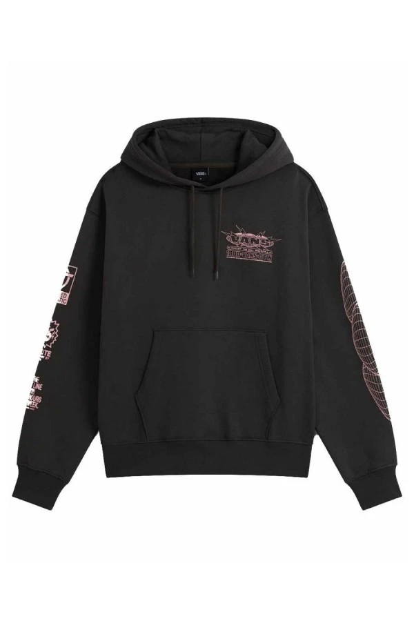 VANS Φούτερ με Κουκούλα Vans Hotline Radio - BLACK