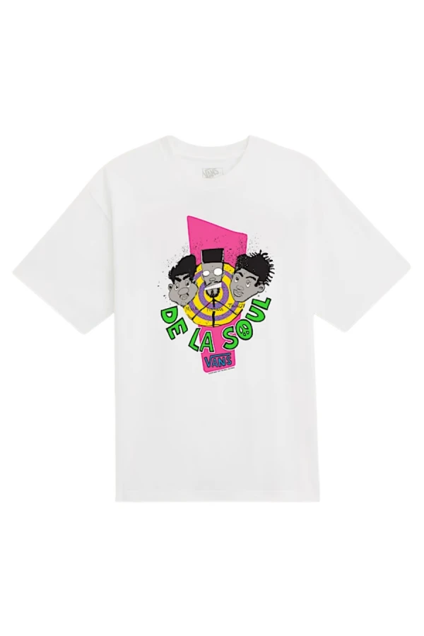 VANS Ανδρικό T-Shirt De La Soul Plugs SS Tee - Λευκό