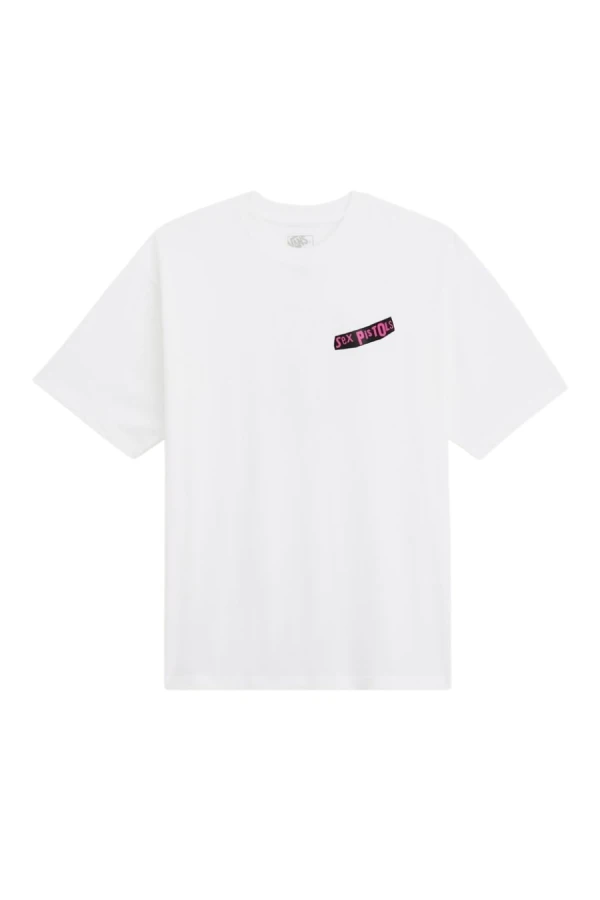 VANS T-Shirts Sex Pistols Run Wild on - WHITE