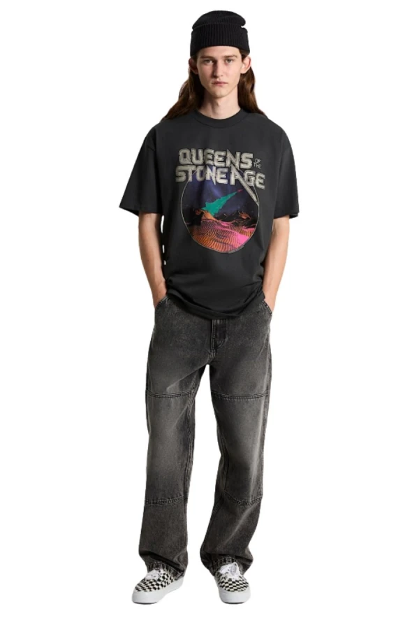 VANS T-Shirts Queens of the Stone Age - BLACK