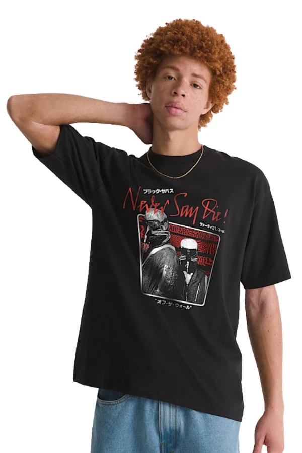 VANS T-Shirts Black Sabbath Never Say - BLACK