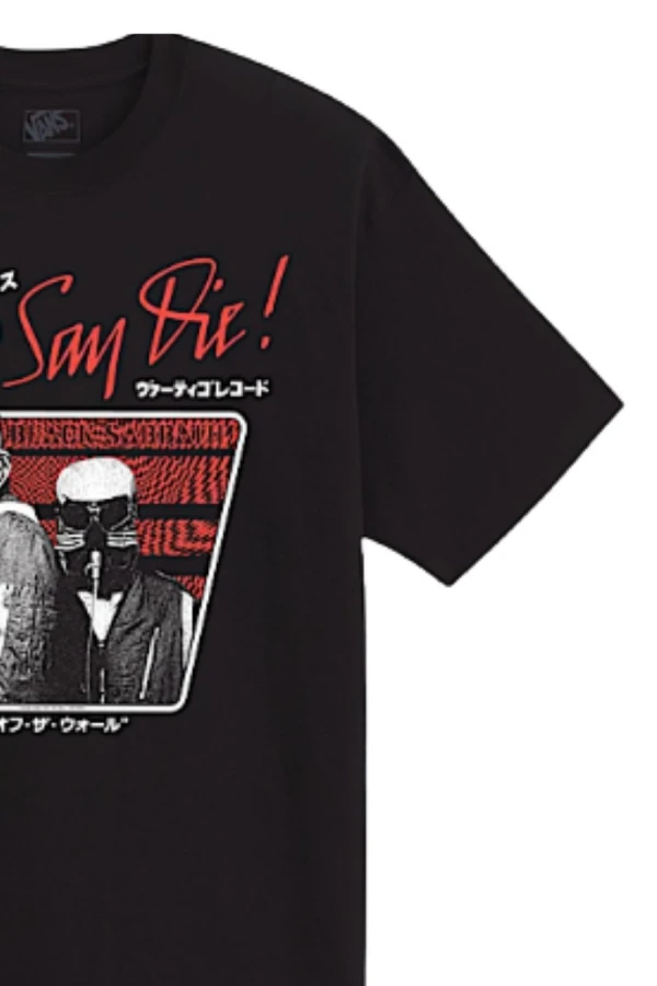 VANS T-Shirts Black Sabbath Never Say - BLACK