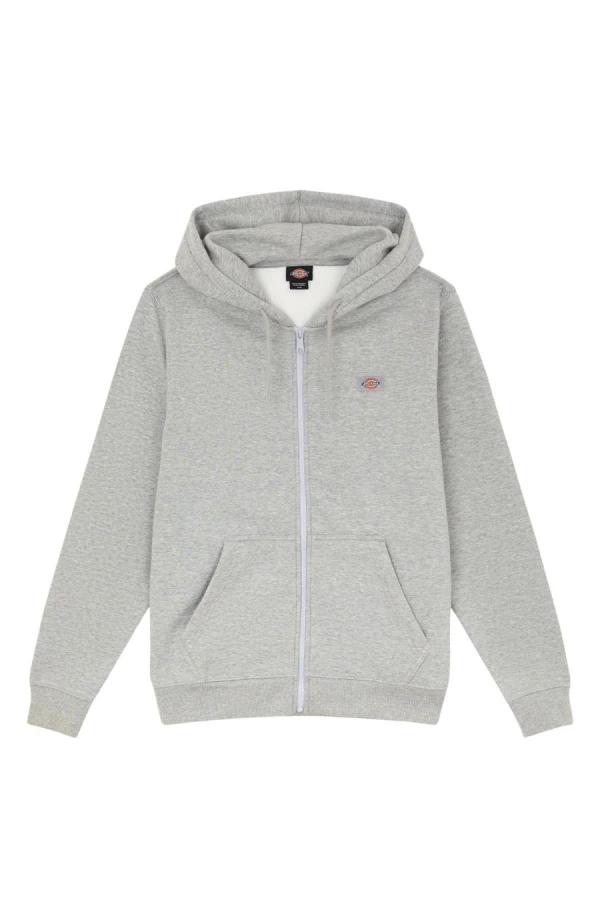DICKIES Ζακέτες OAKPORT ZIP HOODIE - GREY