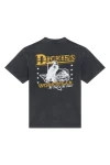 DICKIES Φούτερ λαιμόκοψη OAKPORT QUARTER ZIP - BLACK