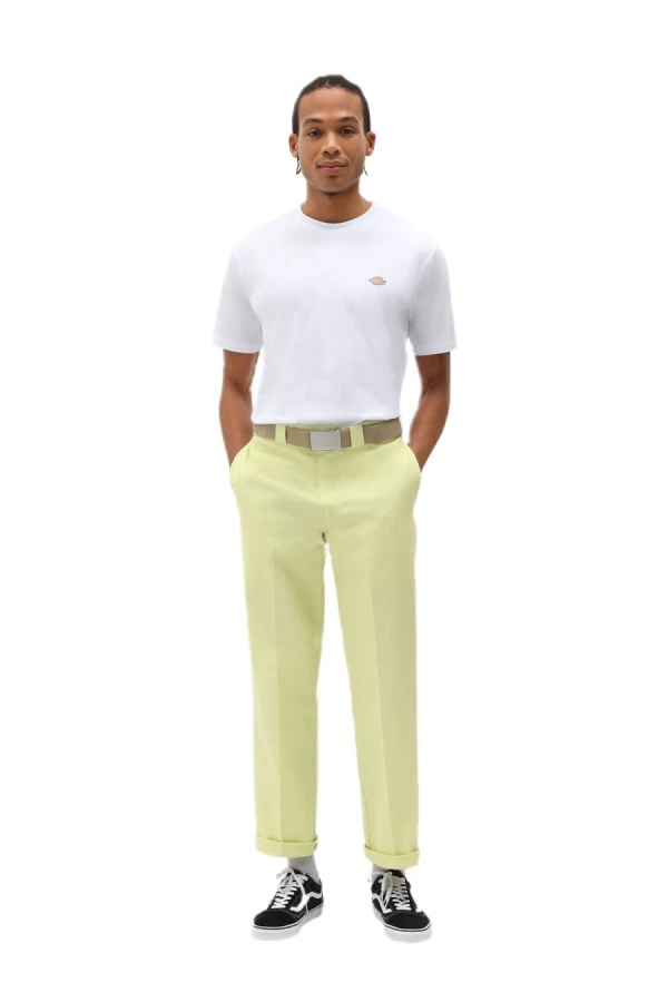 DICKIES T-Shirts MAPLETON SS TEE - WHITE