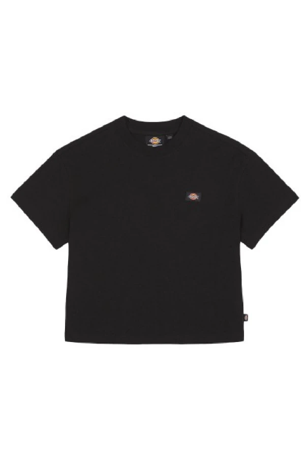 DICKIES T-Shirts OAKPORT BOXY SS TEE W - BLACK
