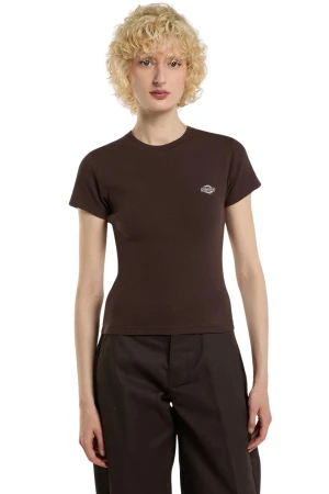 DICKIES T-Shirts GLADEVILLE SS TEE W - BROWN