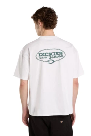 DICKIES T-Shirts AVONDALE SS TEE - WHITE