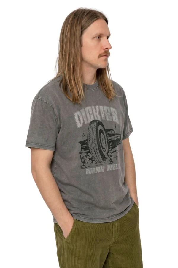 DICKIES T-Shirts TITUSVILLE SS TEE - GREY