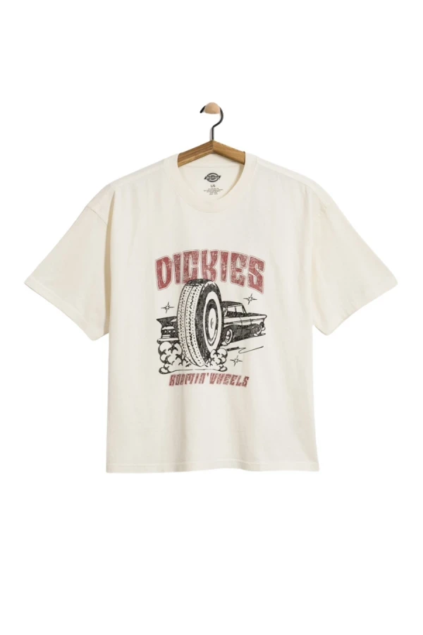 DICKIES T-Shirts TITUSVILLE SS TEE - WHITE