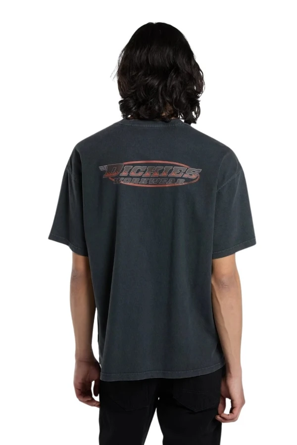 DICKIES T-Shirts BRADENTON SS TEE - BLACK