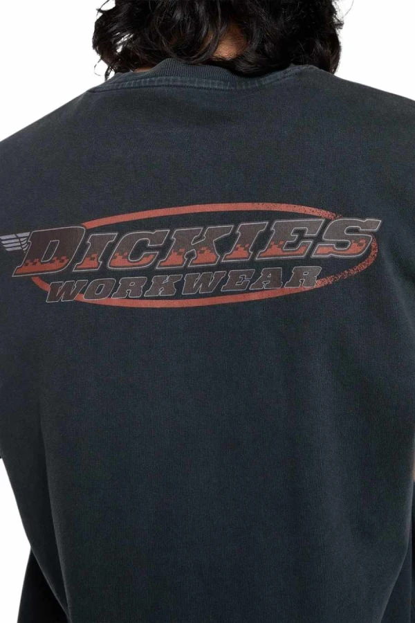DICKIES T-Shirts BRADENTON SS TEE - BLACK