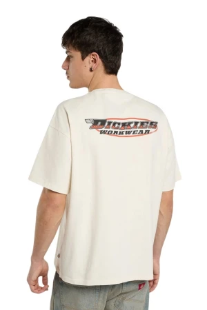 DICKIES T-Shirts BRADENTON SS TEE - WHITE