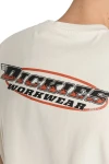 DICKIES T-Shirts BRADENTON SS TEE - WHITE