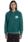 DICKIES Ζακέτες MINDEN ZIPPED HOODIE - GREEN