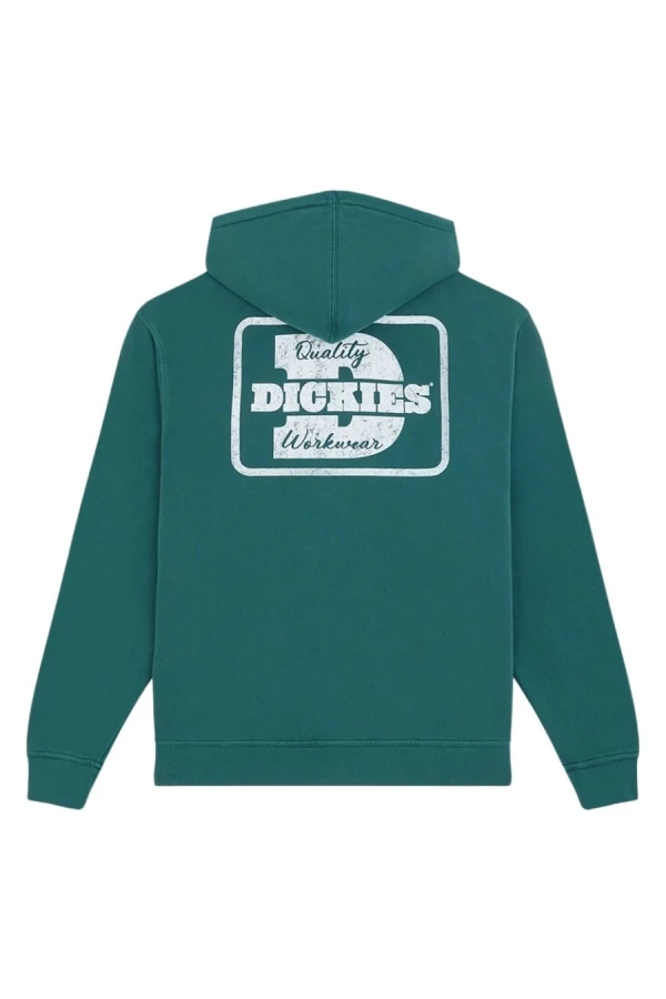 DICKIES Ζακέτες MINDEN ZIPPED HOODIE - GREEN