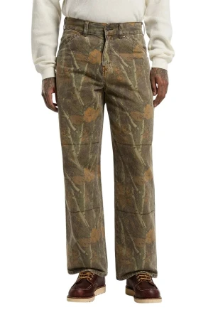 DICKIES Παντελόνια HOUCK LOOSE STRAIGHT CAMO CANVAS PANTS - CAMO
