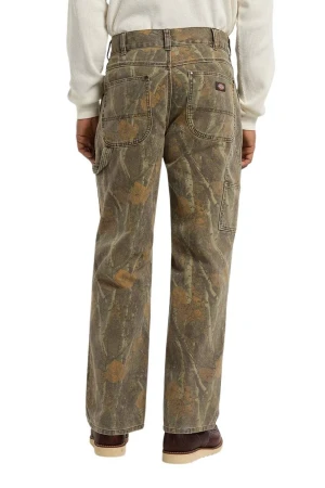 DICKIES Παντελόνια HOUCK LOOSE STRAIGHT CAMO CANVAS PANTS - CAMO