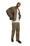 DICKIES Παντελόνια HOUCK LOOSE STRAIGHT CAMO CANVAS PANTS - CAMO