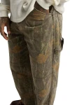 DICKIES Παντελόνια HOUCK LOOSE STRAIGHT CAMO CANVAS PANTS - CAMO