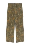 DICKIES Παντελόνια HOUCK LOOSE STRAIGHT CAMO CANVAS PANTS - CAMO