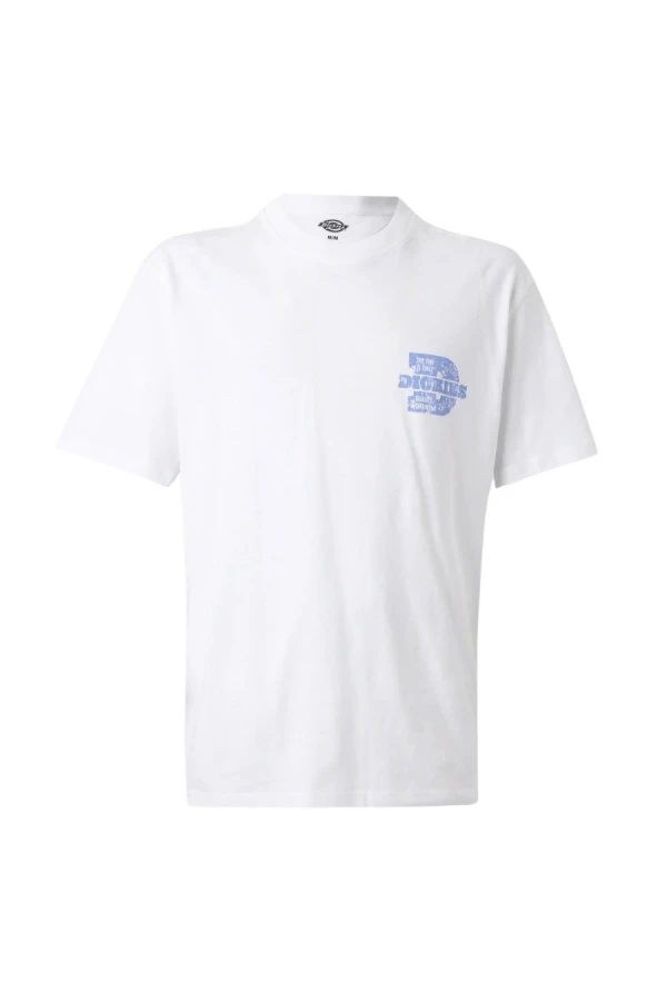 DICKIES T-Shirts MINDEN SS TEE - WHITE