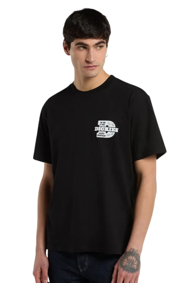 DICKIES T-Shirts MINDEN SS TEE - BLACK
