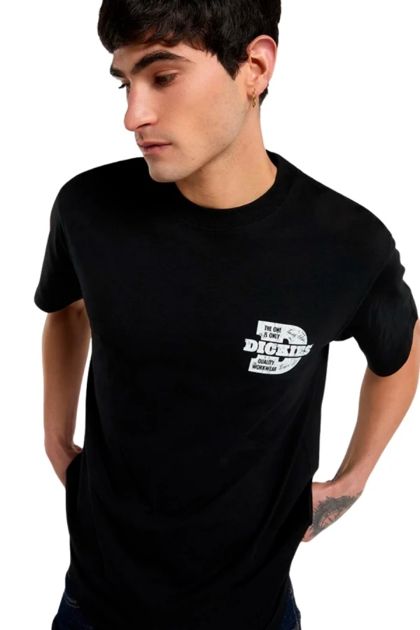DICKIES T-Shirts MINDEN SS TEE - BLACK