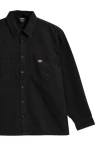 DICKIES Πουκάμισα 247 GARMENT DYED WORK SHIRT - BLACK
