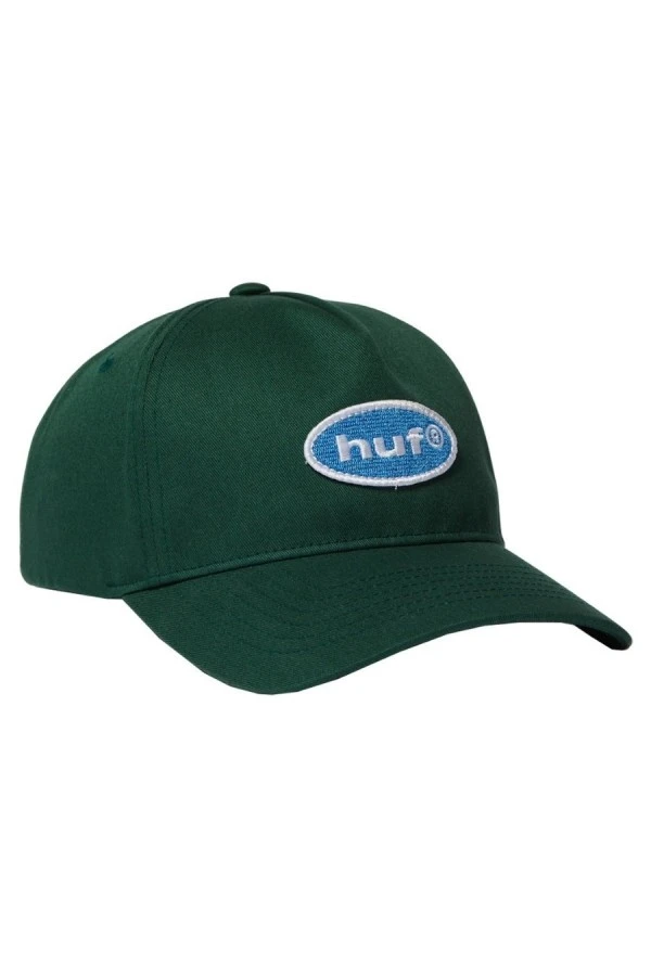 HUF Unisex Καπέλο 89 Oval 5 Panel Hat – Πράσινο