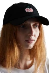 HUF Καπέλα CHERRIES 6 PANEL CV HAT - BLACK