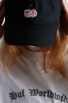 HUF Καπέλα CHERRIES 6 PANEL CV HAT - BLACK