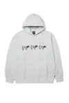 HUF Φούτερ με Κουκούλα MOO PO HOODIE - GREY