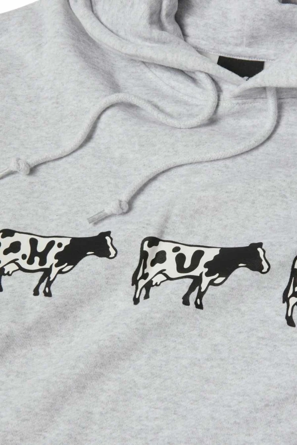 HUF Φούτερ με Κουκούλα MOO PO HOODIE - GREY