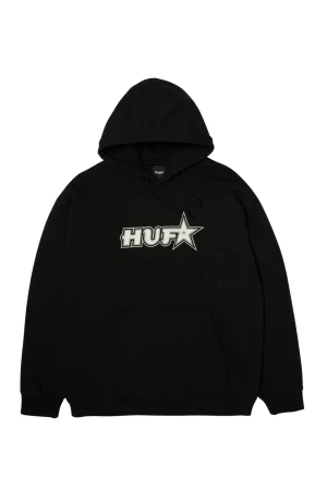 HUF Φούτερ με Κουκούλα Ανδρικό GALAXY PO HOODIE - Μαύρο
