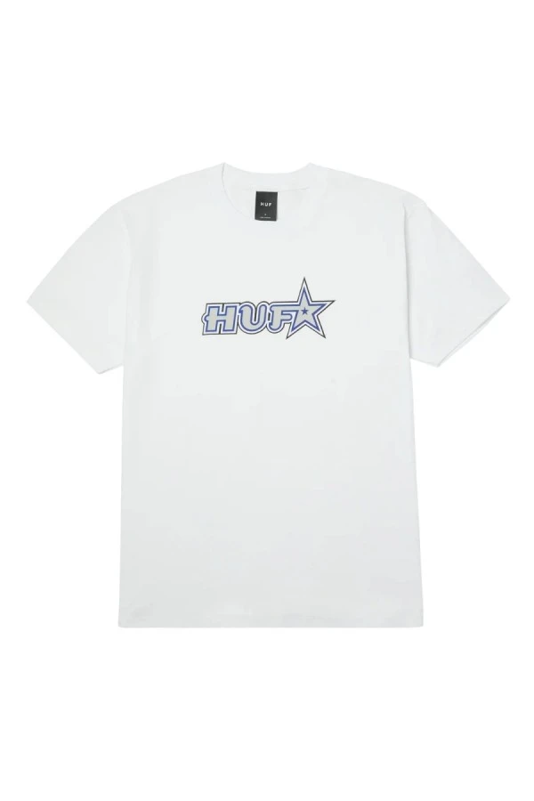 HUF Men's Galaxy SS Tee - White