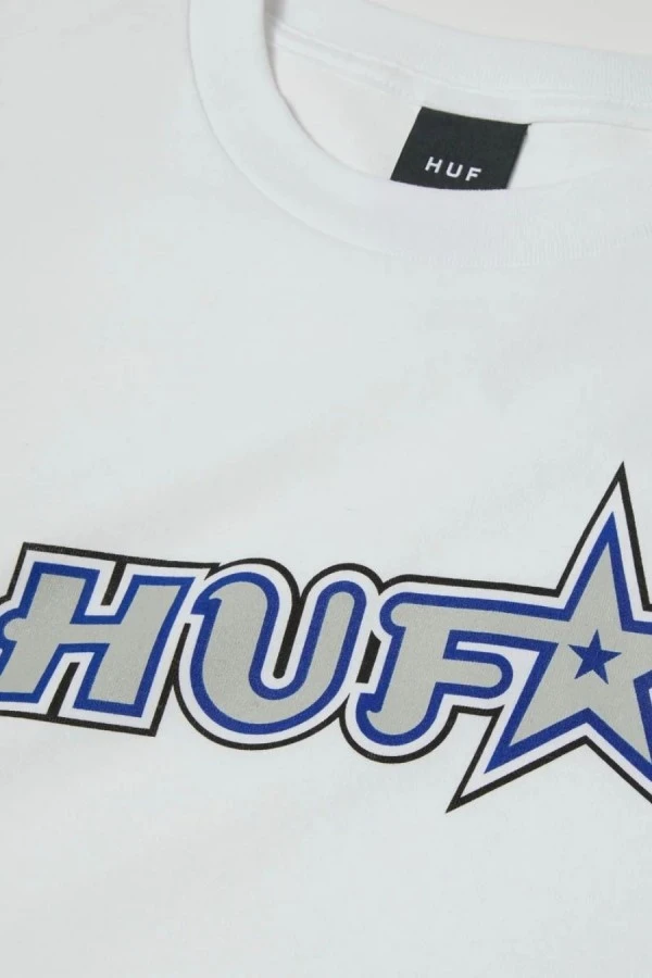 HUF Men's Galaxy SS Tee - White