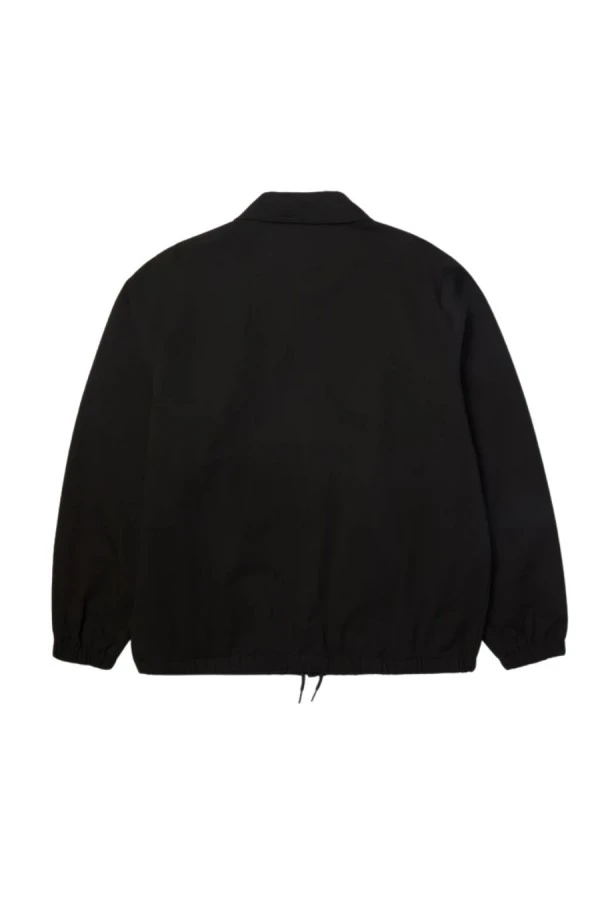 HUF Men’s 89 Twill Coaches Jacket – Black
