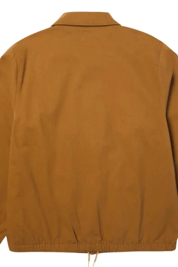 HUF Ανδρικό Μπουφάν 89 Twill Coaches Jacket – Καφέ