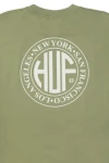 HUF Ανδρικό T-Shirt Regional S/S Tee - Desert Green/White