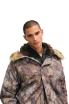 OBEY Μπουφάν OBEY N-2B SHORT PARKA - CAMO