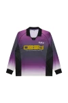 OBEY Μακρυμάνικη Μπλούζα Ανδρική SPECTRUM ‘89 L/S JERSEY - Μωβ
