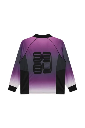 OBEY Μακρυμάνικη Μπλούζα Ανδρική SPECTRUM ‘89 L/S JERSEY - Μωβ