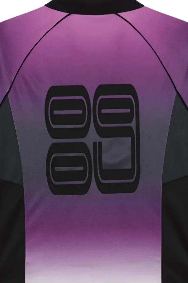 OBEY Μακρυμάνικη Μπλούζα Ανδρική SPECTRUM ‘89 L/S JERSEY - Μωβ