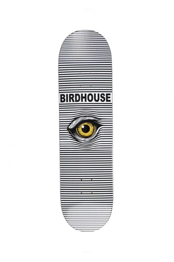 BIRDHOUSE Skate Deck TEAM DECK TEAM EAGLE EYE - BLACK