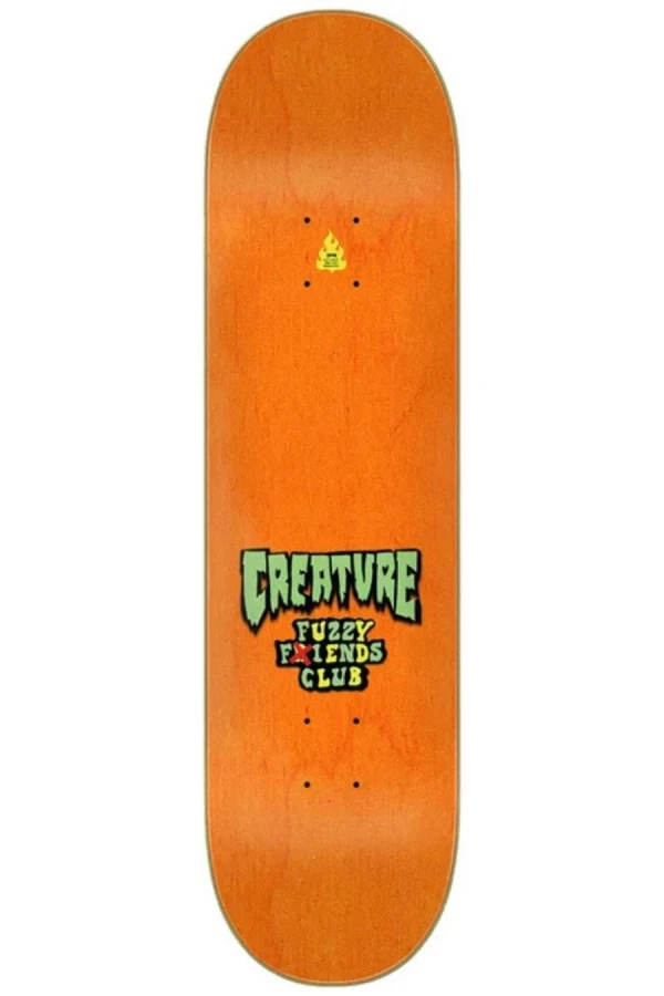 CREATURE Skate Deck PRO DECK GRAVETTE FUZZY FIENDS - MULTI